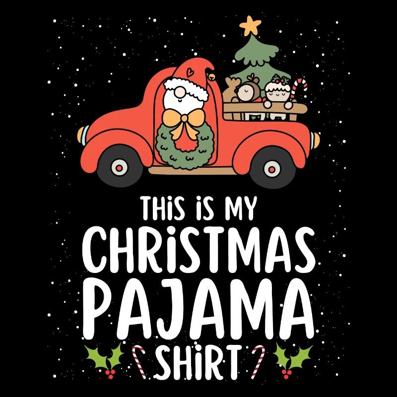 Pyjama de Noël Pyjama Chemise de nuit