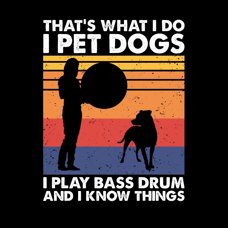 C’est ce que les chiens de compagnie jouent à la grosse caisse Sait des choses