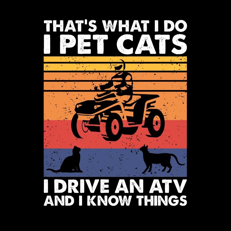 C’est ce que les chats de compagnie conduisent un VTT et savent des choses