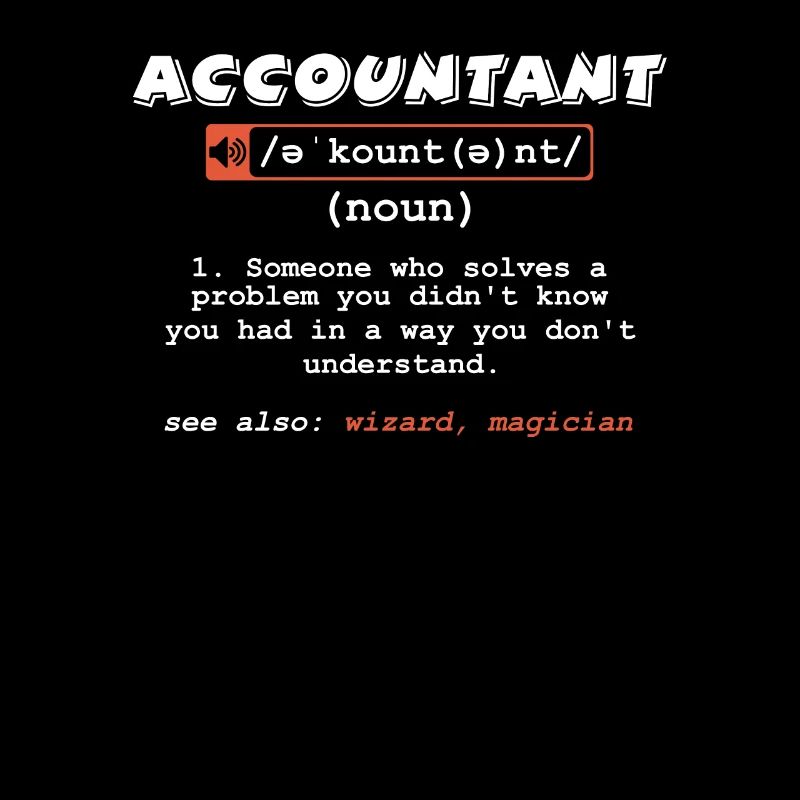 Drôle de comptable Définition Étudiants en comptabilité