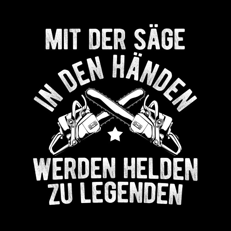 Mit der Säge in den Händen Werden Helden zu Legend