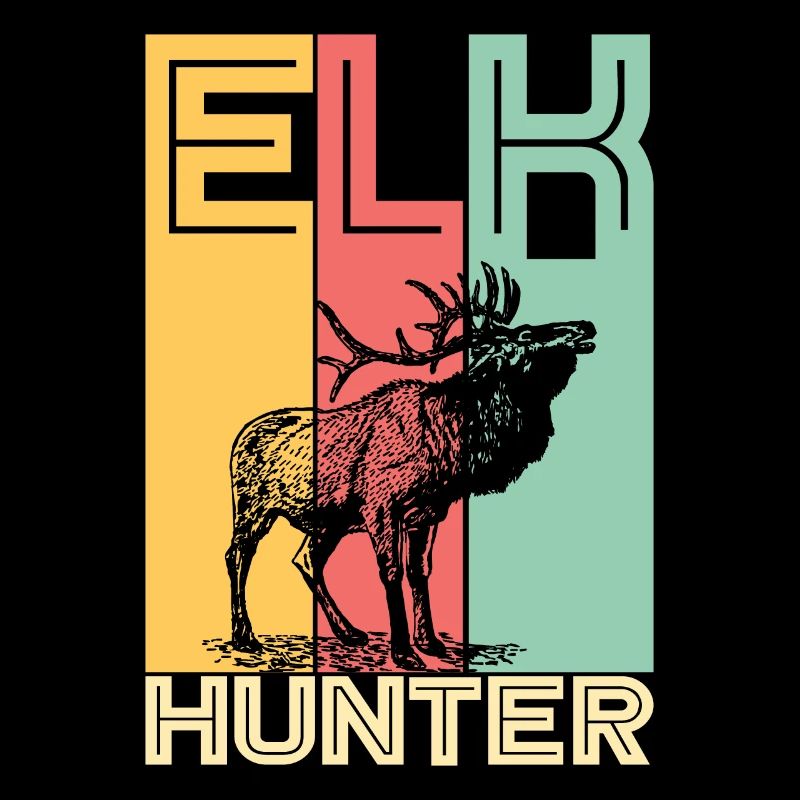 Elch Jäger Jagen Spruch Sprüche Geschenkidee
