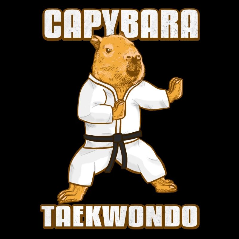 Taekwondo GI Capybara