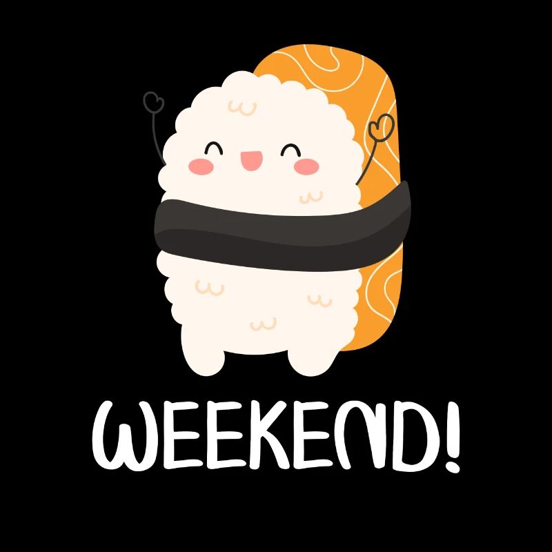 Weekend! - Drôle de sushi mignon