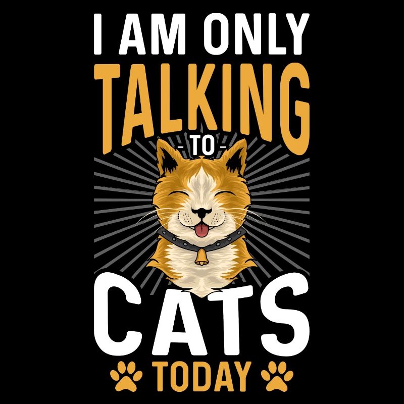 I am only talking to cats today