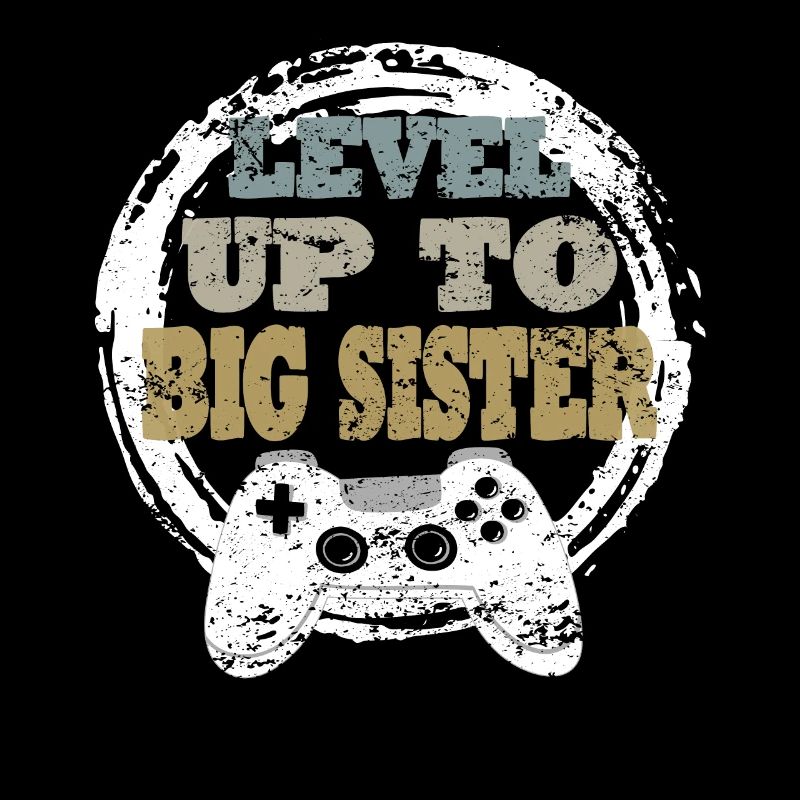 Schwester Gaming Retro Geschenkidee
