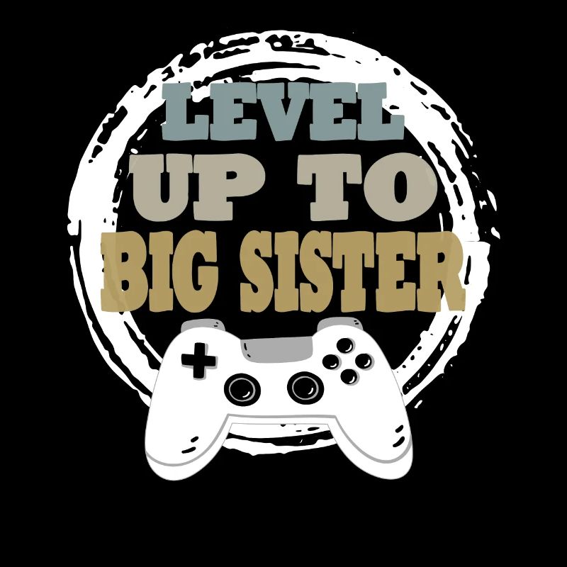 Schwester Gaming Retro Geschenkidee
