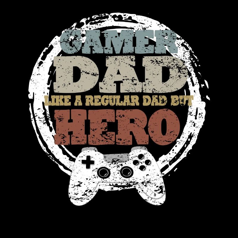 Daddy Gaming Retro Idée cadeau