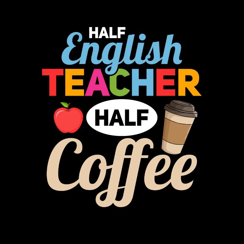 Moitié professeur d’anglais moitié café grammaire langue