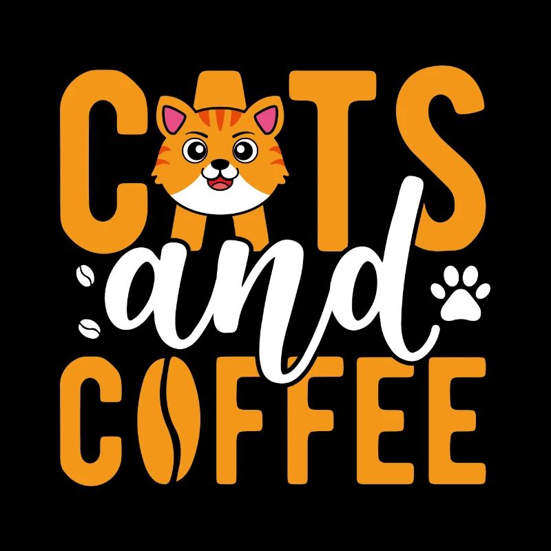 Chats et café