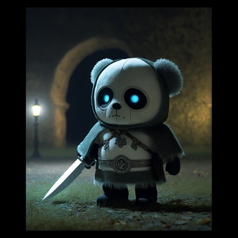 Petit guerrier panda
