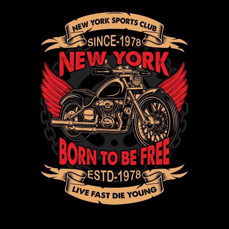 Super cool Biker Design