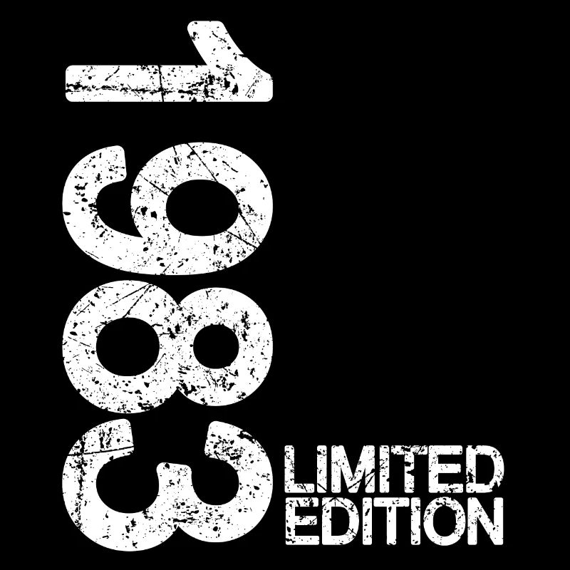 Cooles Design mit 1983 Limited Edition Geburtstag