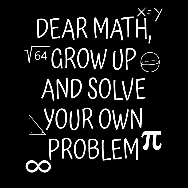 Math Funny Student Saying Math Teacher