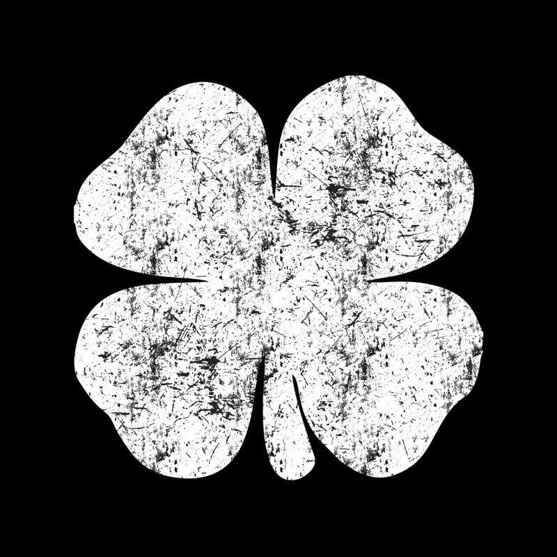 St. Patrick's Day Four Leaf Clover - Green