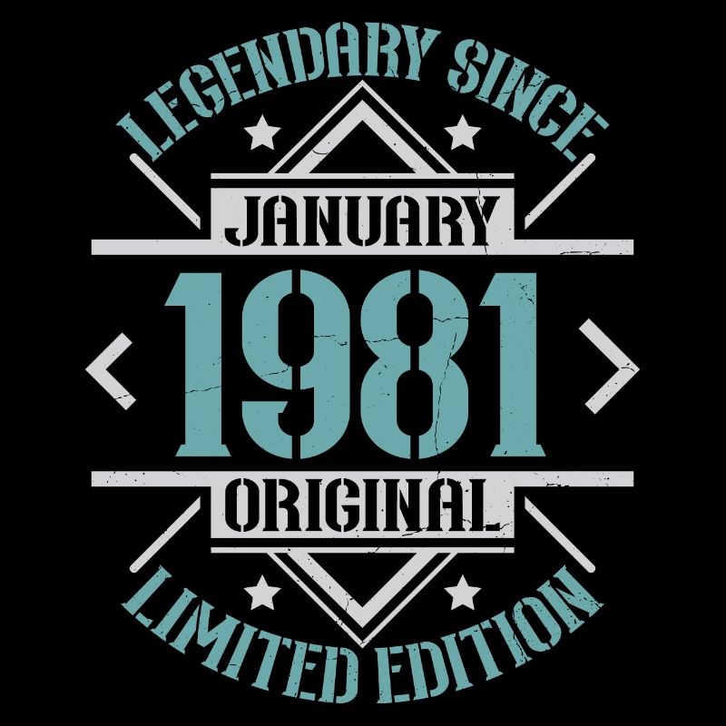 Legendär seit Januar 1981 limitierte Auflage