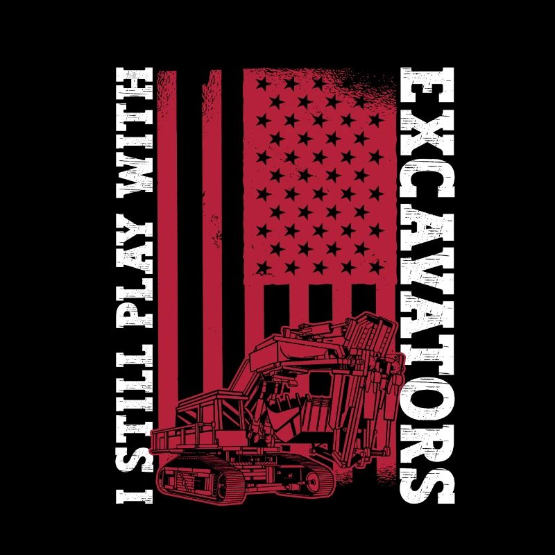 Baggerfahrer Bagger États-Unis