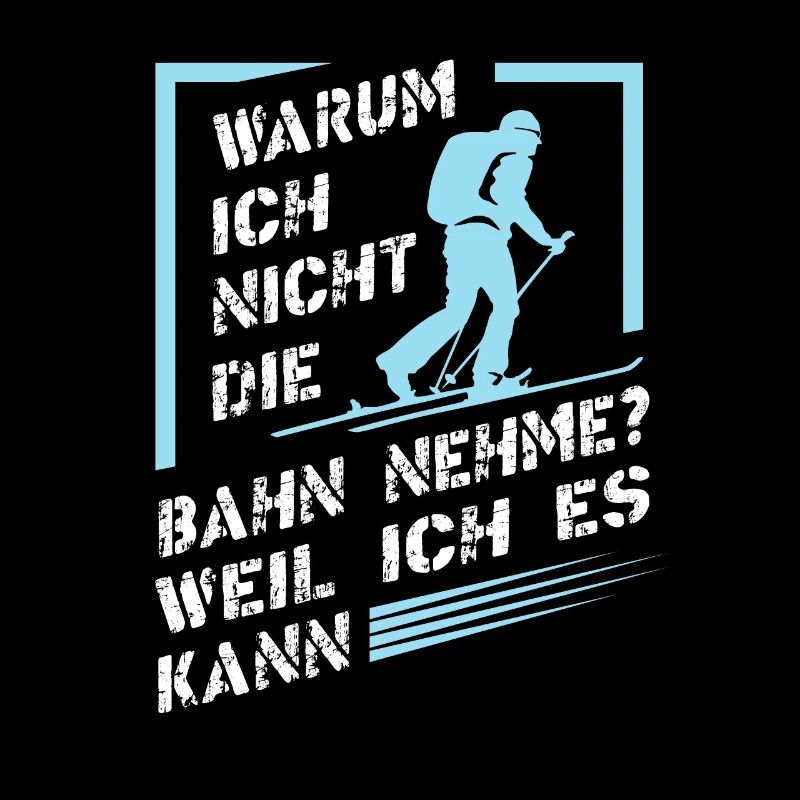Why don't I take the train? Ski touring