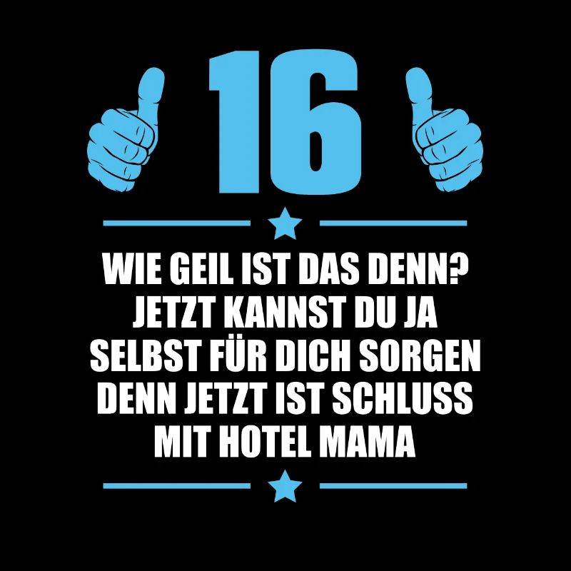 16er Eltern Sohn Idee 16. Geburtstag Geschenk