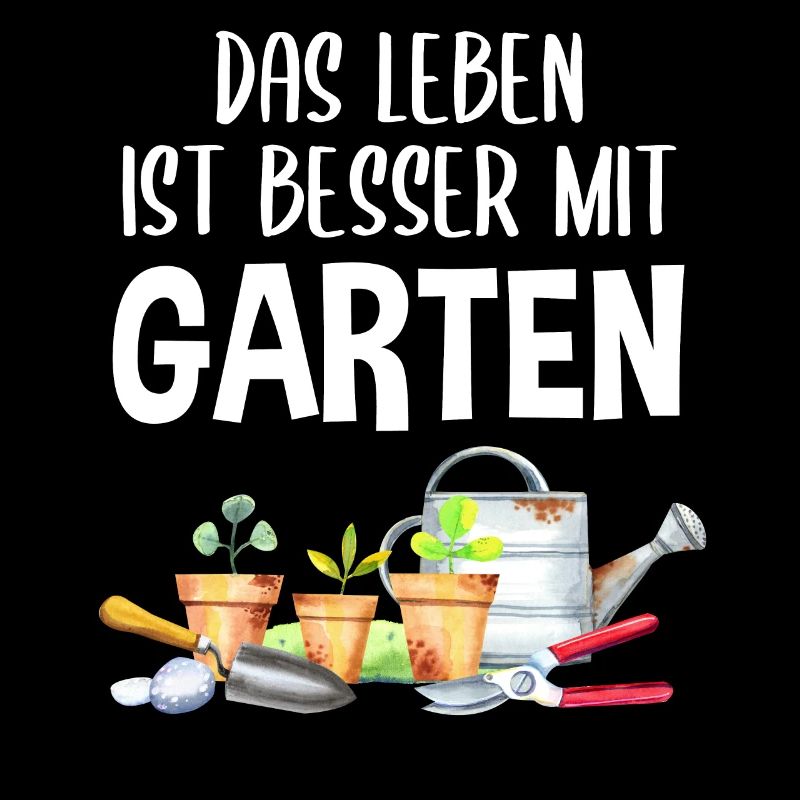 Garten Spruch Hobby Gärtner Geschenkidee