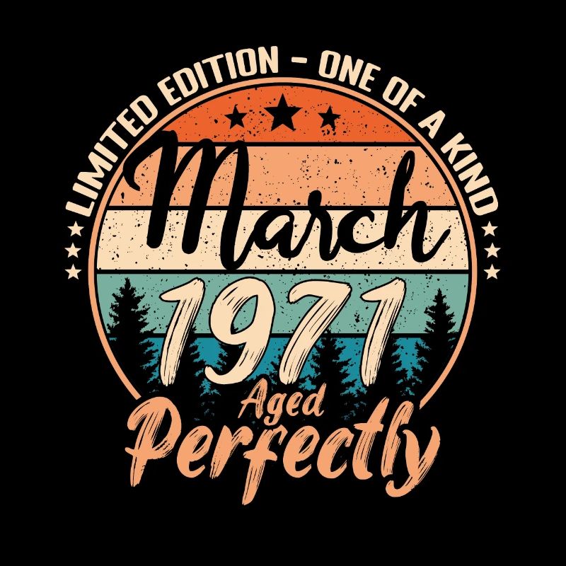 March 1971 anniversary 1971 legends March