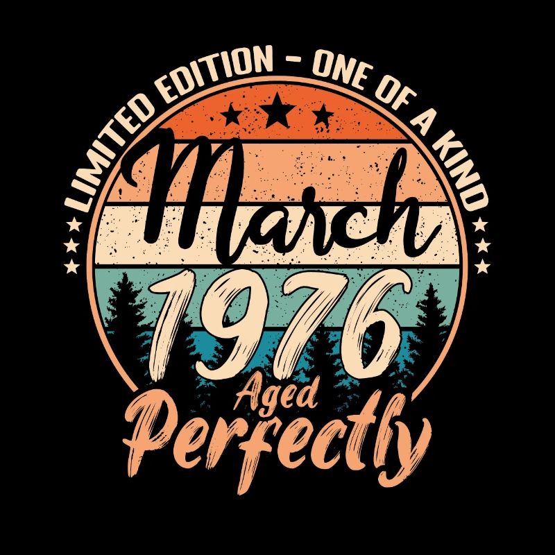 March 1976 anniversary 1976 legends March