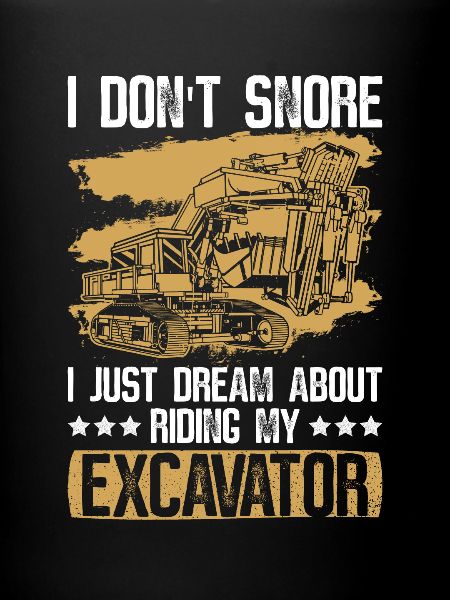 Bagger Baggern Baggerfahrer