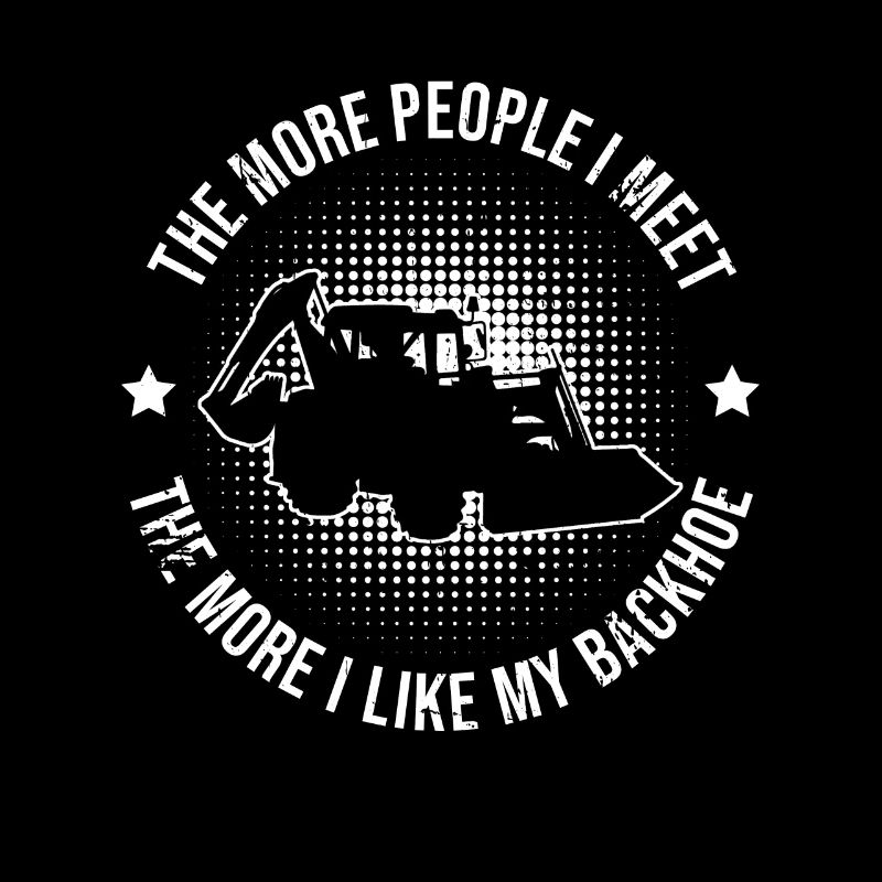 Baggerfahrer Und Baggerbinder