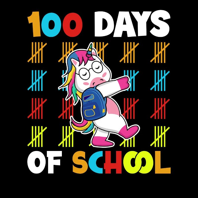 100 jours d’école débutant licorne Satchel