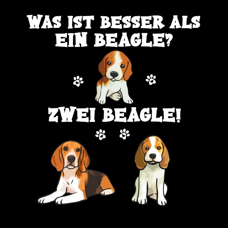 Was ist besser als ein Beagle? Zwei Beagle!