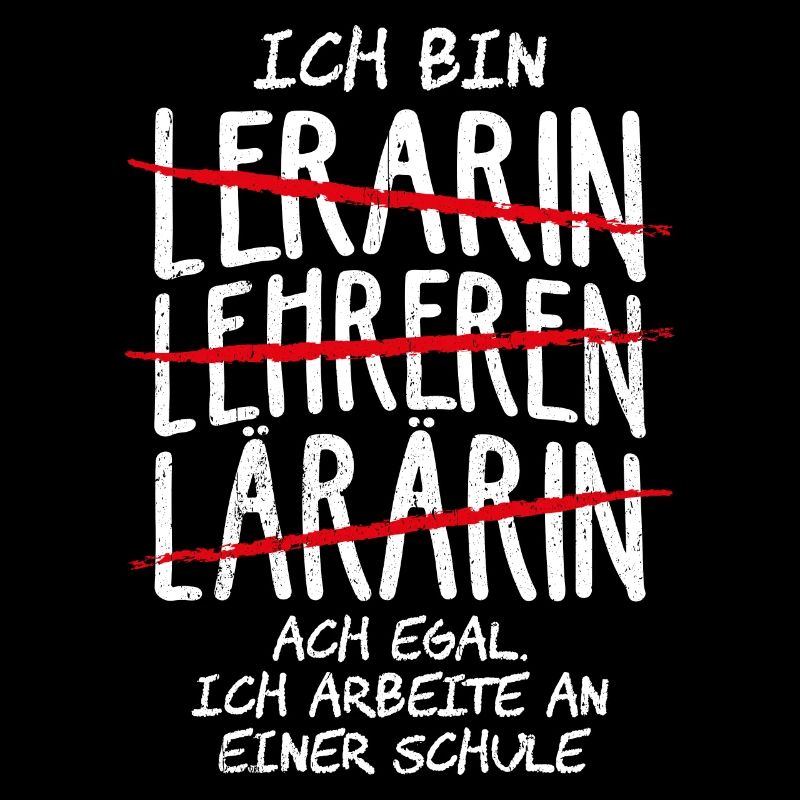 Ich Arbeite An Einer Schule - Lehramt Geschenk Leh