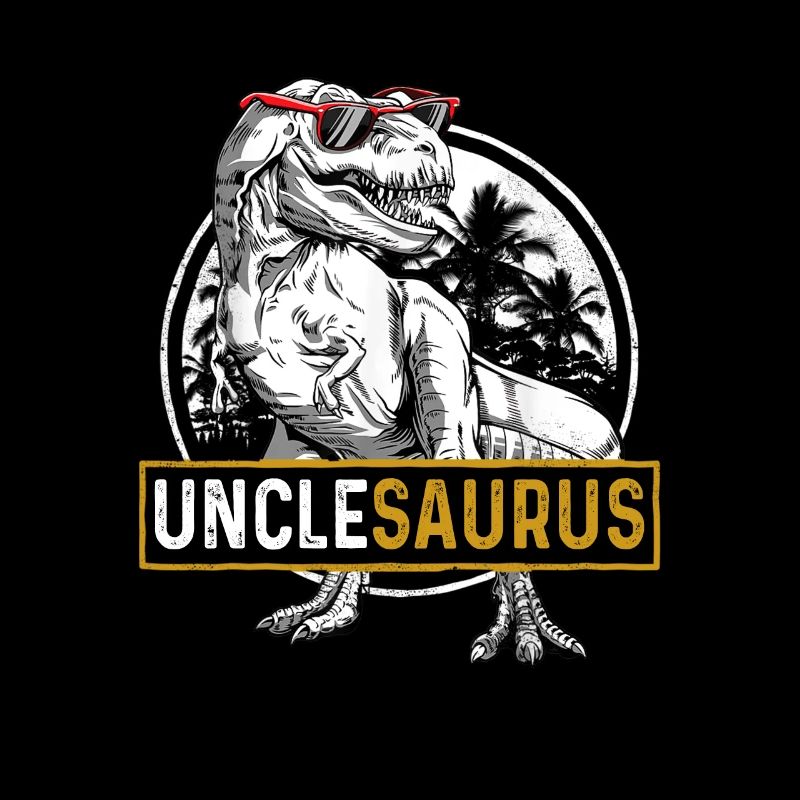Unclesaurus T rex Dinosaurier Onkel Saurus Familie