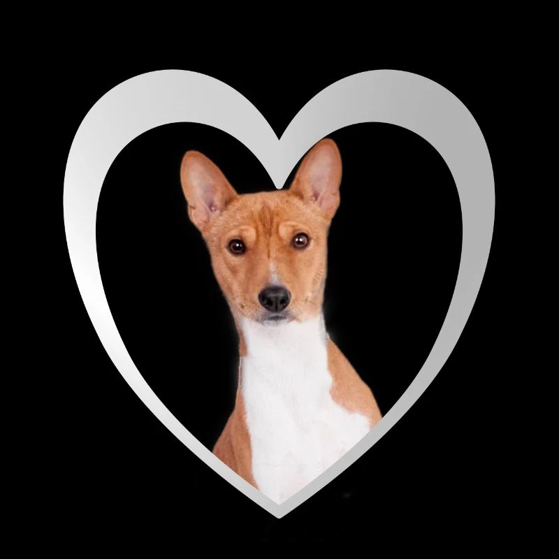 Basenji Herz - I Love Basenji