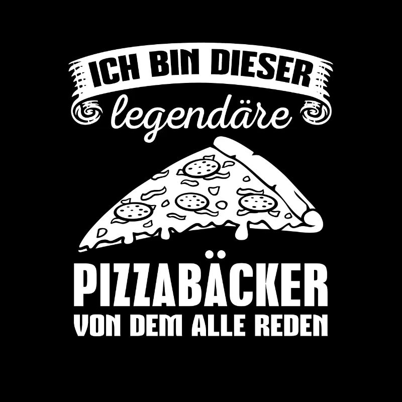 Pizza backen Legendärer Pizzabäcker