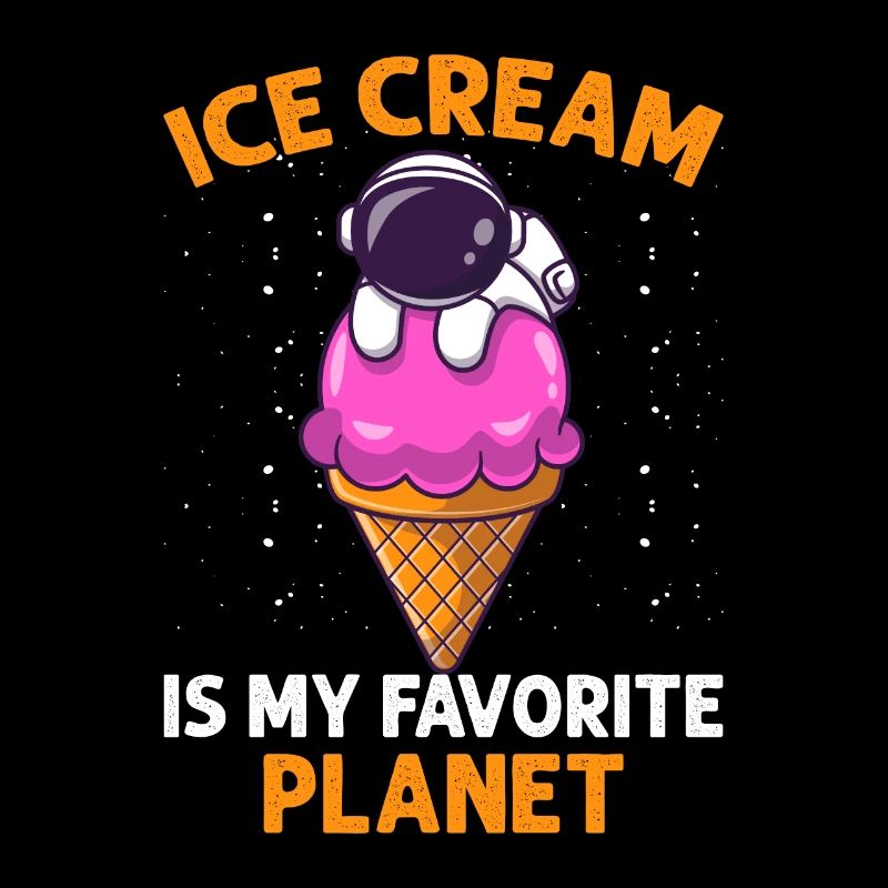 Planet Ice Universe Summer Astronaut