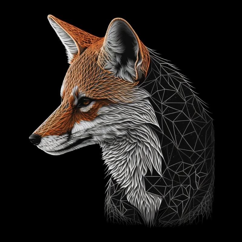 Animal Lovers Gift Idea Fox Red Fox Art