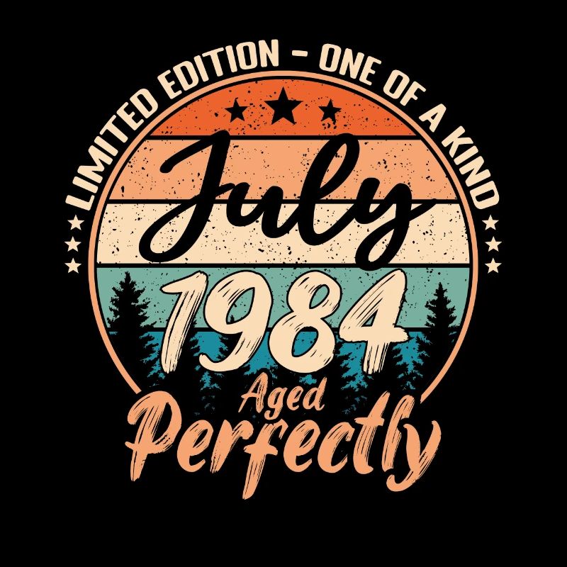 Juli 1984 Jubiläum 1984 Legenden Juli