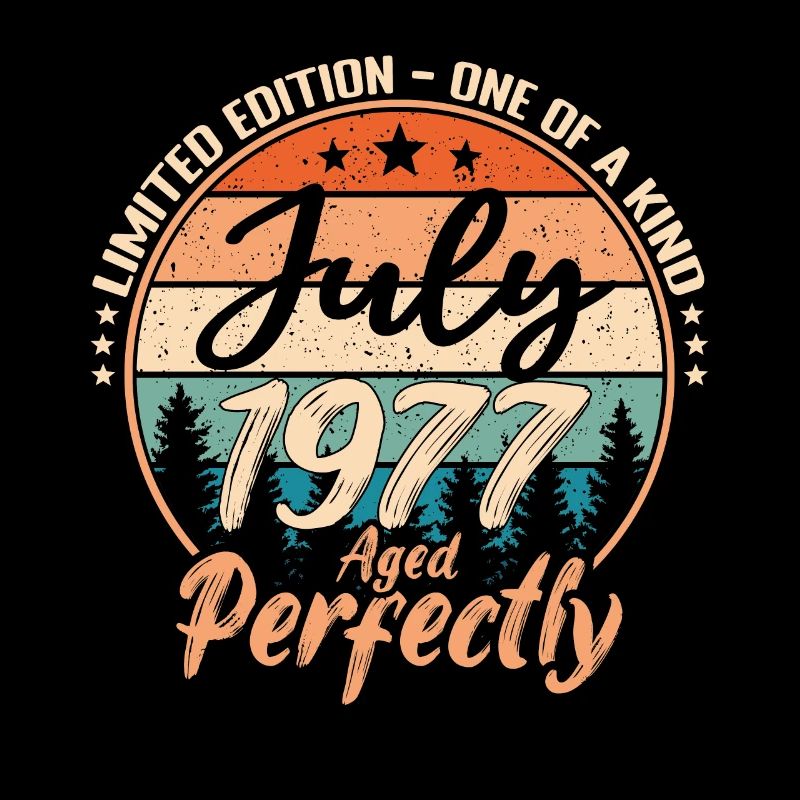 Juli 1977 Jubiläum 1977 Legenden Juli