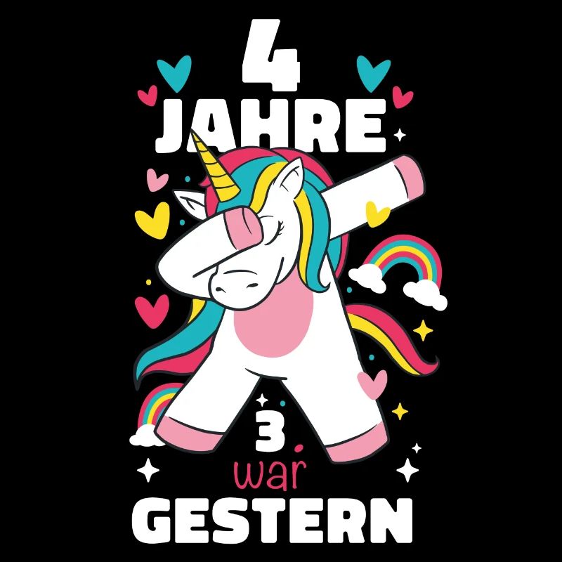 Geburtstagsgeschenk 4 Jahre Geburtstagskind