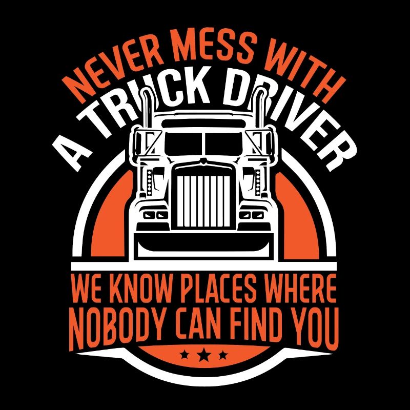 Never mess with a truck driver