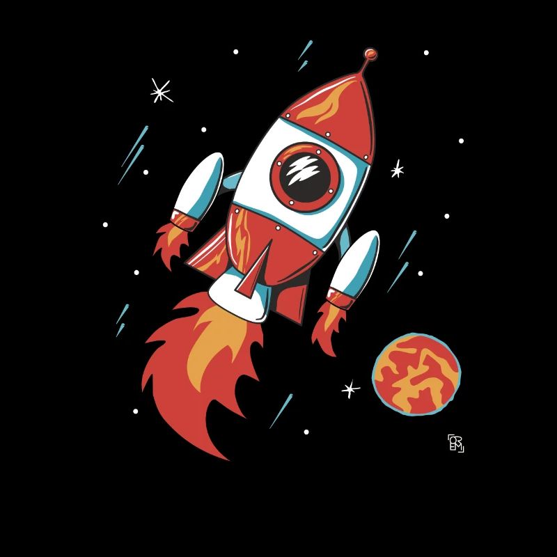 Fusée vaisseau spatial Space Planet Astronaut