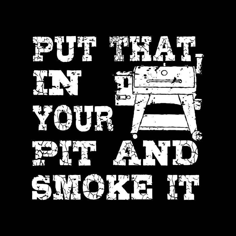 BBQ Pit Geschenkgrill für Fleisch Räuchern Liebe