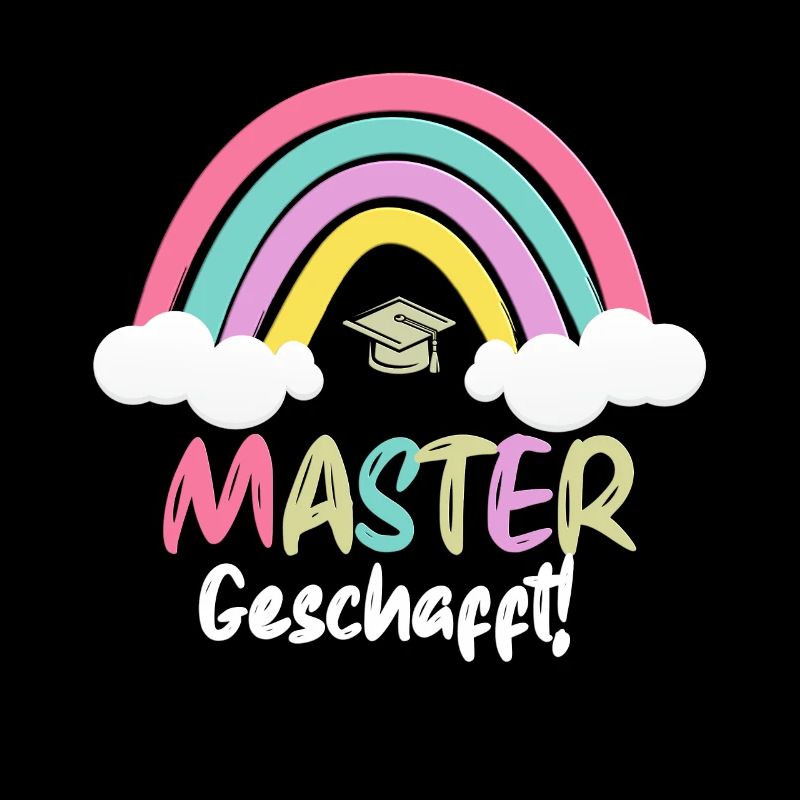 Master Geschafft Masterabschluss Geschenk