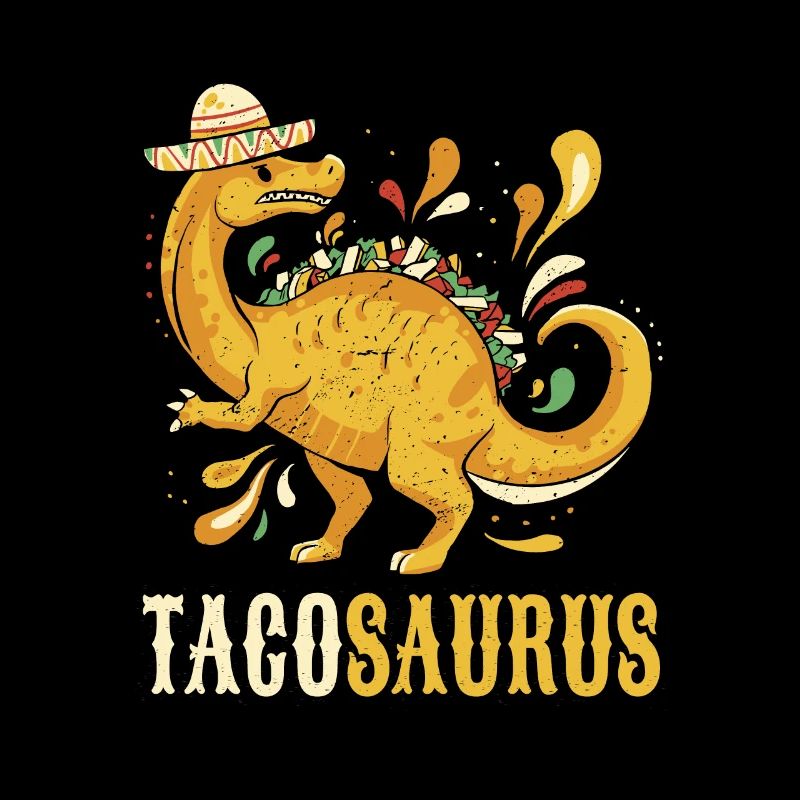 Mexican Taco Dinosaur