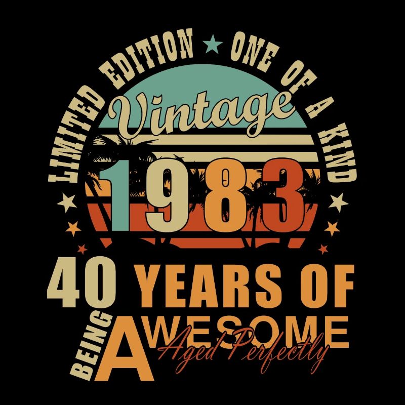 1983 - Né 1983 - Année de construction 1983