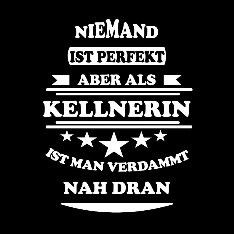 Niemand ist perfekt Kellnerin