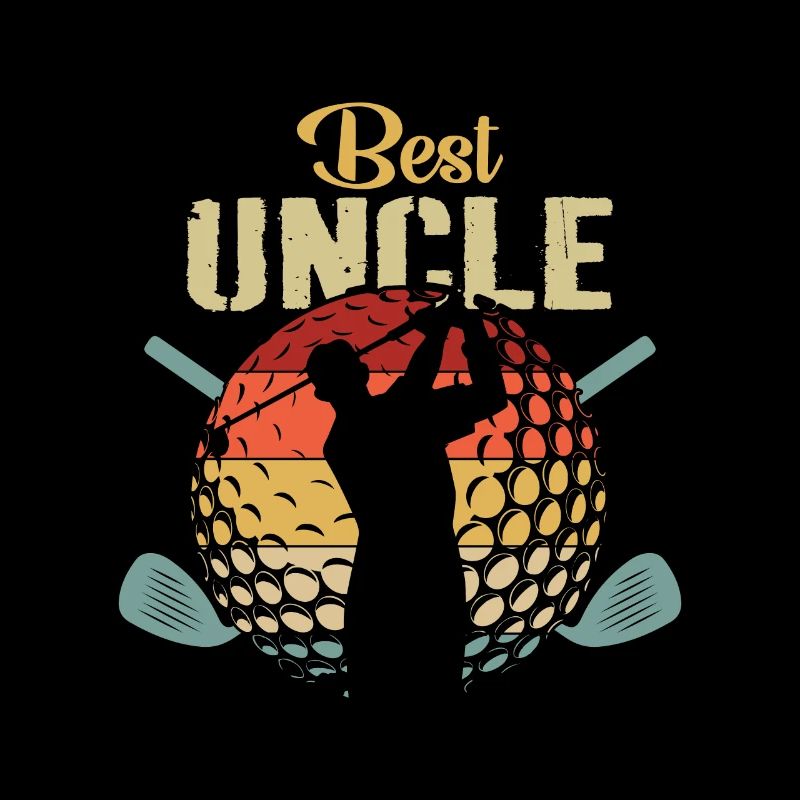 Bester Onkel Golfspieler Onkel "Best by Par"