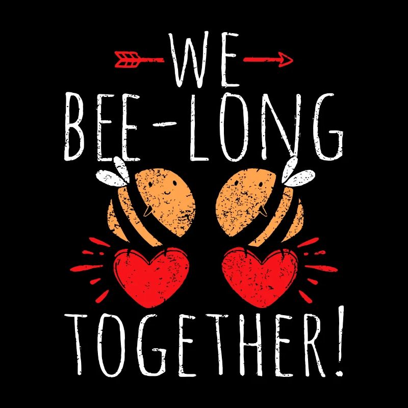We Bee Long Together Valentine Day Bee