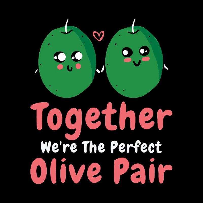 Saint-Valentin Olive Couples Rencontres Romance