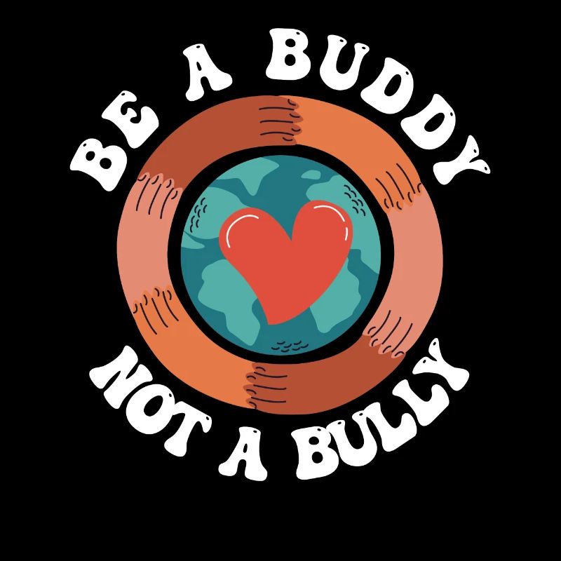 Sei ein Kumpel, kein Mobber Anti-Mobbing